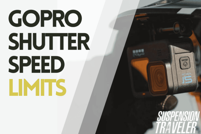gopro shutter speed limits