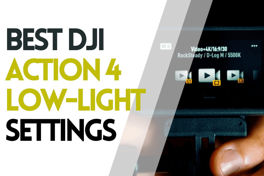 Best DJI Action 4 low-light Settings
