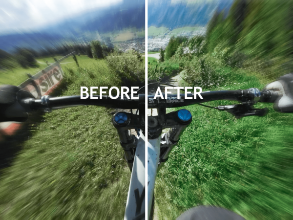 DJI Sunny LUT Before After